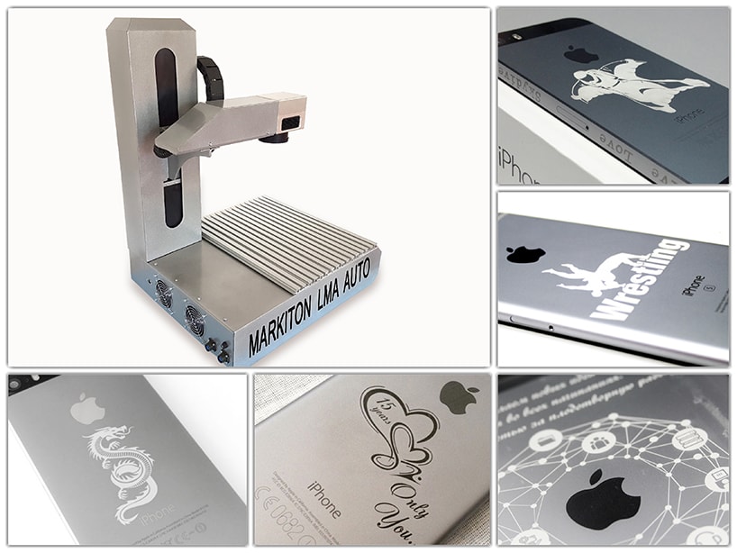 Лазерная гравировка на телефонах, iPhone и iPad